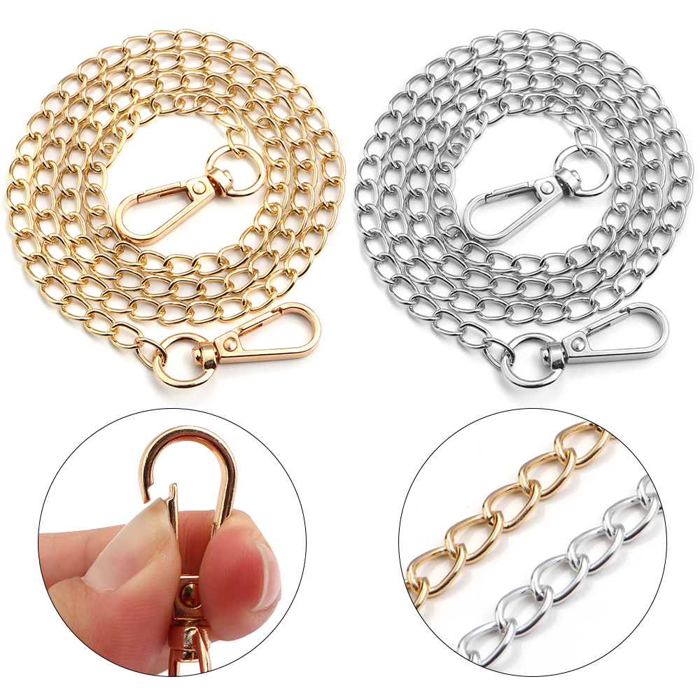 Shoulder Bag Slouchy - 20-120cm Purse Chain Strap Crossbody Handbag