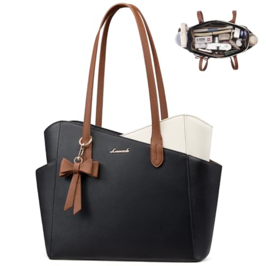 Satchel Structured Men - LOVEVOOK Tote Purse for Women 2026