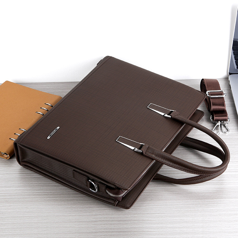 Luxury Bags For Laptop - New Business Handbag With Compartments Single