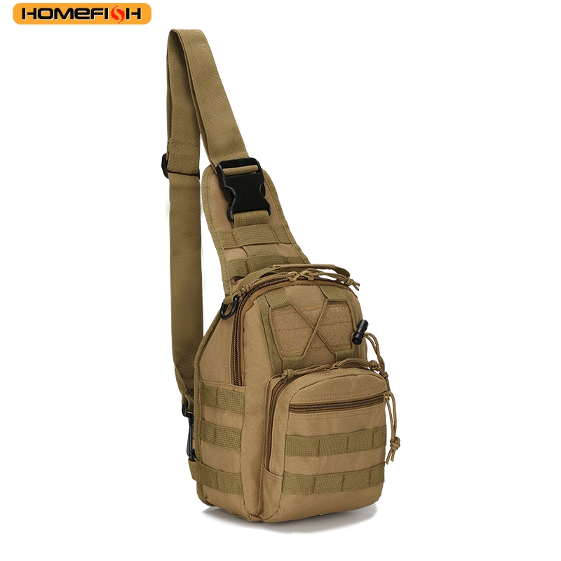 Shoulder Bag Slouchy - HOMEFISH Tactical Chest Bag for Men
