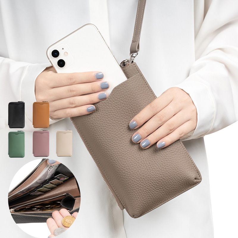 Luxury Bags Women - Fashion Genuine Leather Phone Crossbody Bag