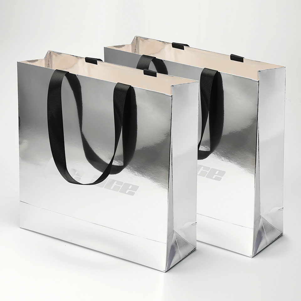 Luxury Bags For School - Custom Your Own Logo Luxury Silver