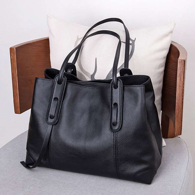 Luxury Bags Storage - Genuine Leather Tote Bag Luxury Designer