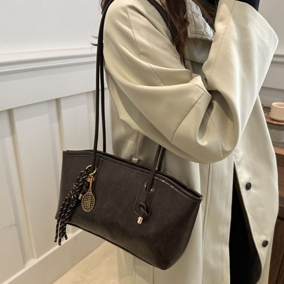 Retro PU Leather Tote Bag Luxu - Luxury Y2K Bags incelemesi ve fiyatı