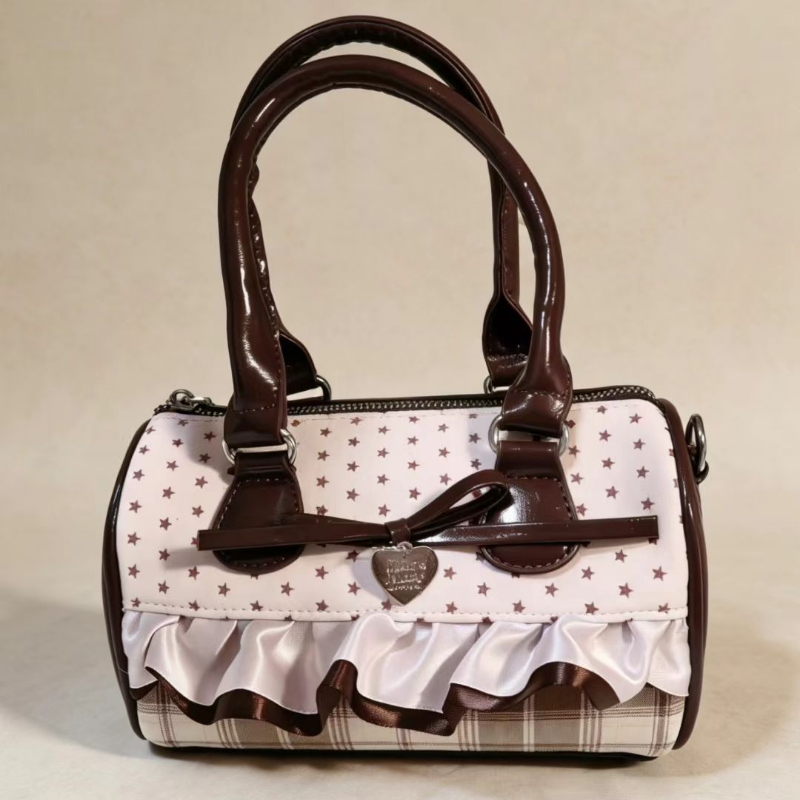 Retro Sweetheart Polka Dot & P - Wristlet Wallet Zipper incelemesi ve fiyatı