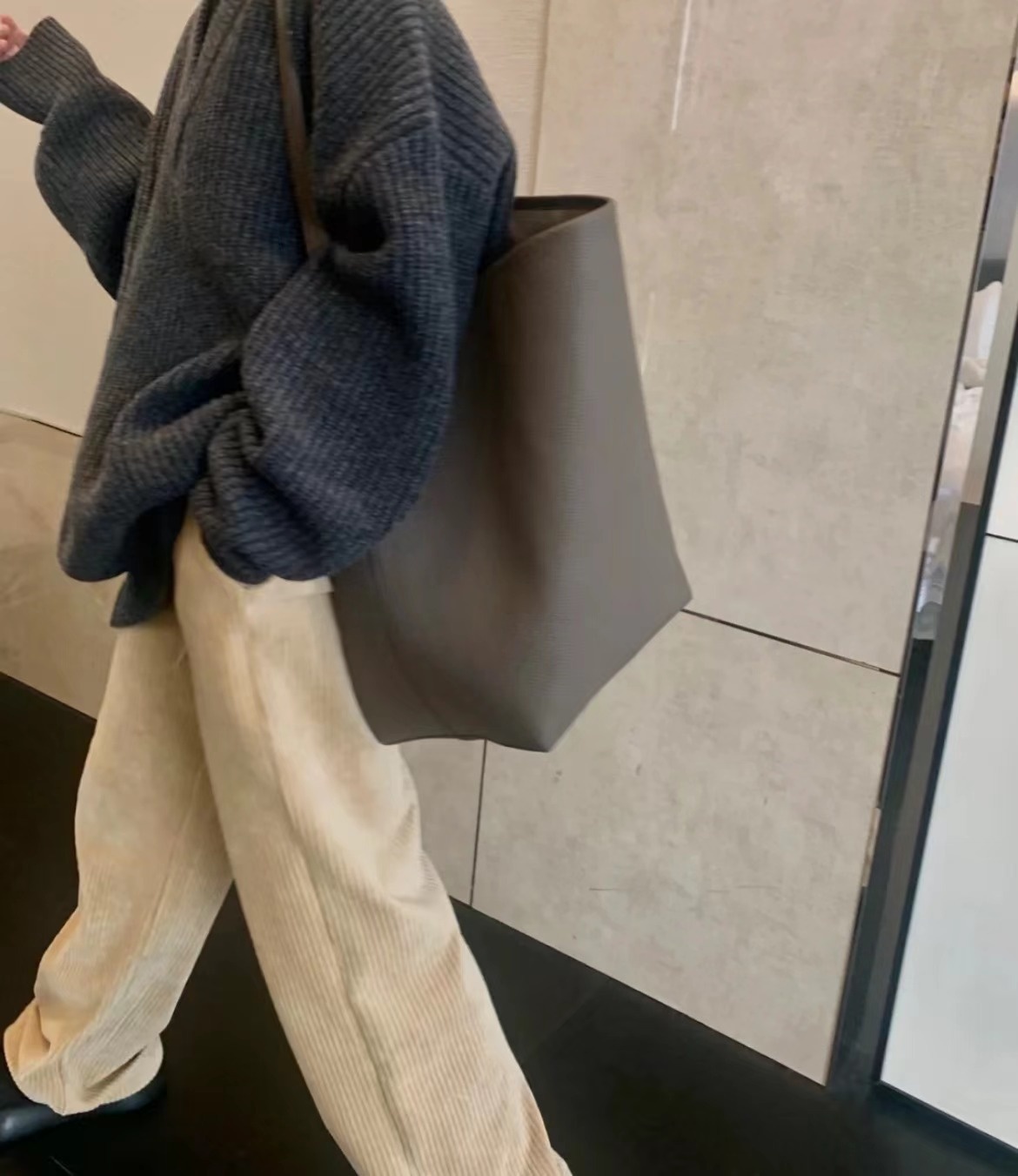 Cowhide Autumn Winter Bag: Dur - Shoulder Bag Slouchy incelemesi ve fiyatı