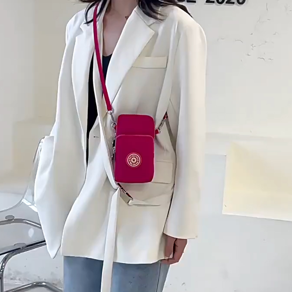 Nylon Small Crossbody Bag with - Wristlet Wallet Zipper incelemesi ve fiyatı