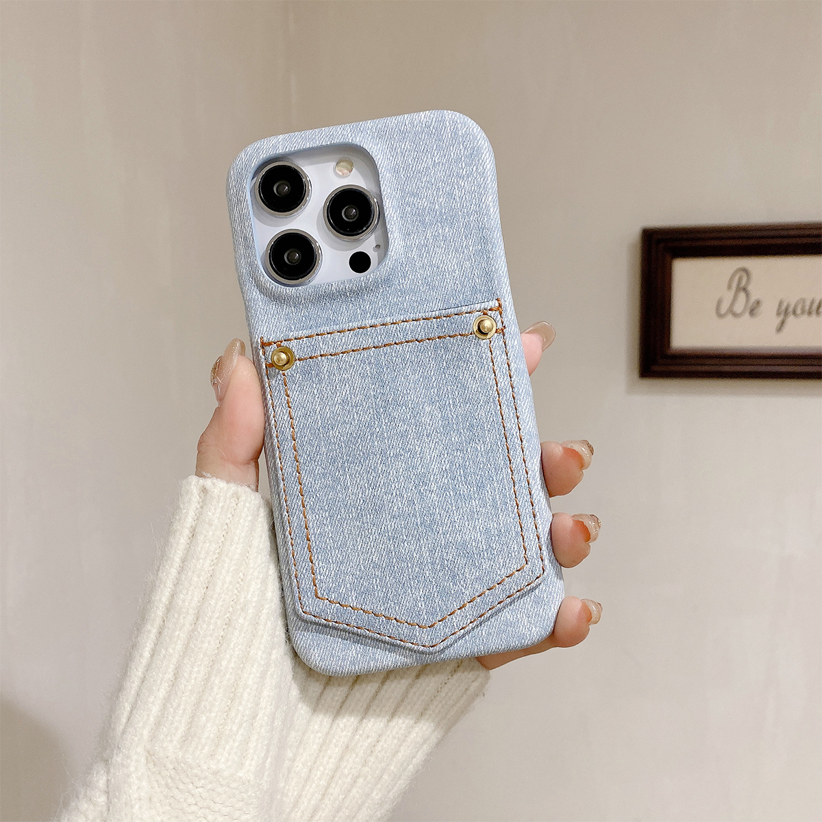 Luxury Denim Leather Card Bag  - Luxury Bags Denim incelemesi ve fiyatı