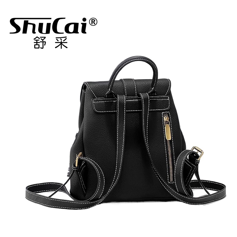 Genuine Cowhide Leather Women' - Luxury Bags For School incelemesi ve fiyatı