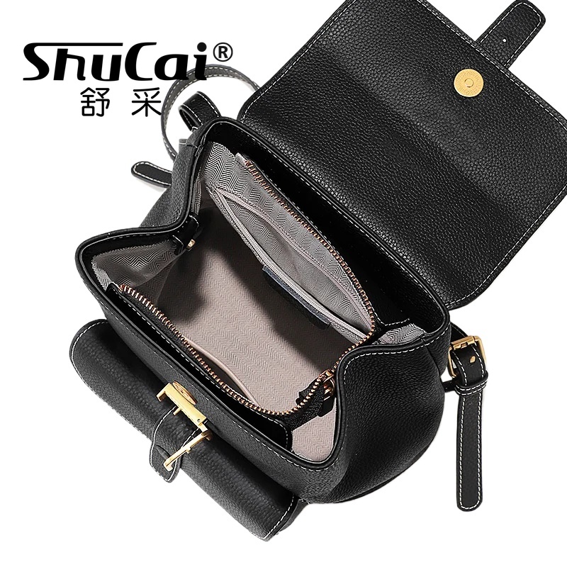 Genuine Cowhide Leather Women' - Luxury Bags For School incelemesi ve fiyatı