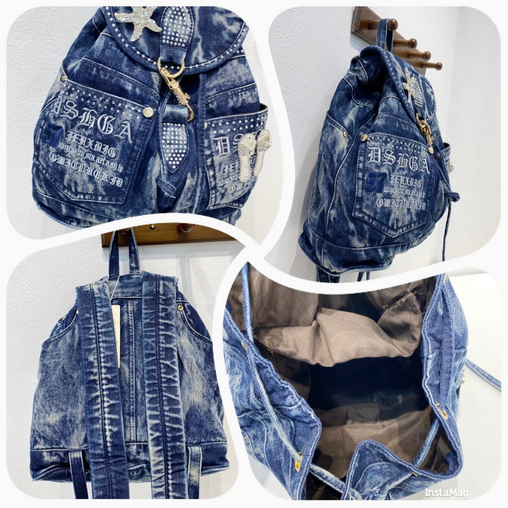 iPinee Luxury Denim Women Back - Luxury Bags Denim incelemesi ve fiyatı