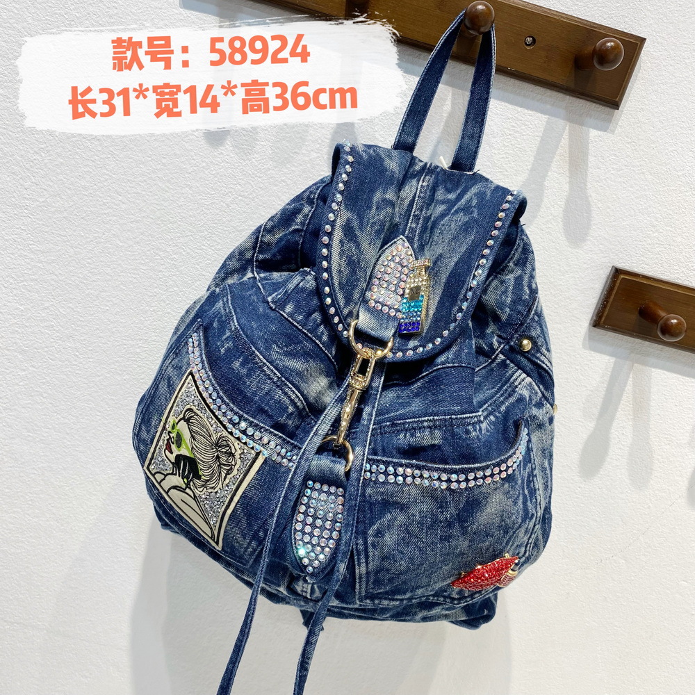 iPinee Luxury Denim Women Back - Luxury Bags Denim incelemesi ve fiyatı