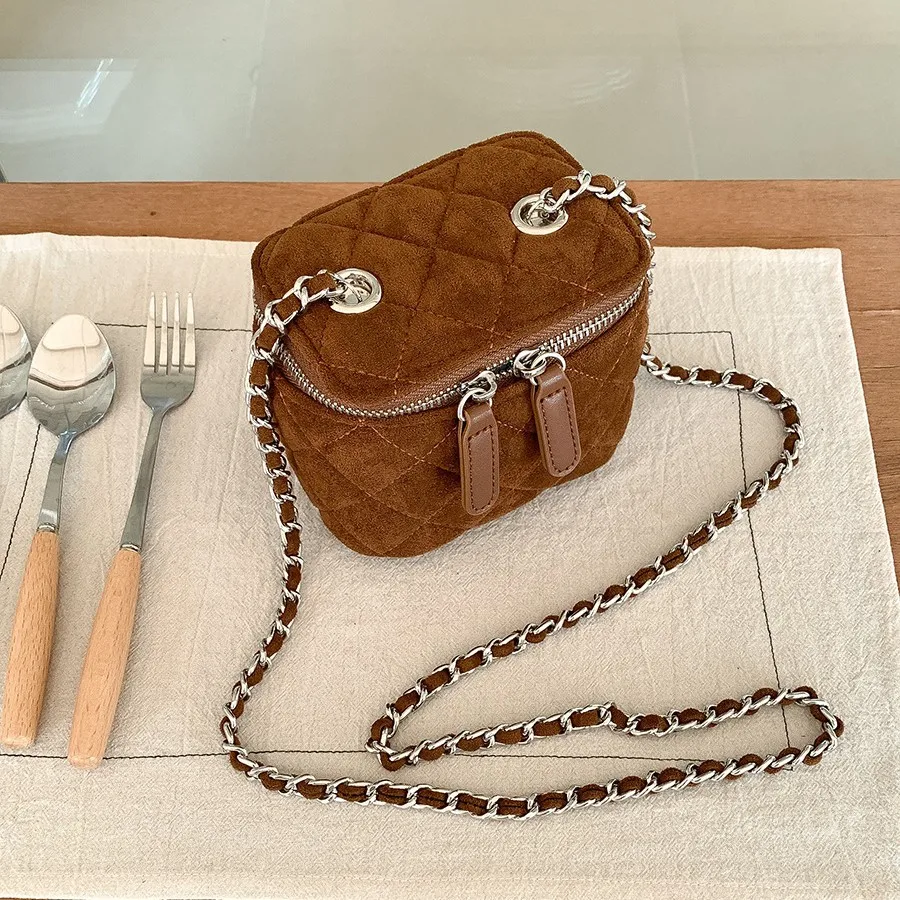 Mini Suede Women Shoulder Bag  - Luxury Bags Sling incelemesi ve fiyatı