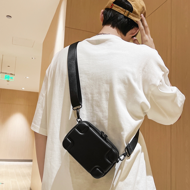 Minimalist Men's Soft Leather  - Luxury Bags Sling incelemesi ve fiyatı