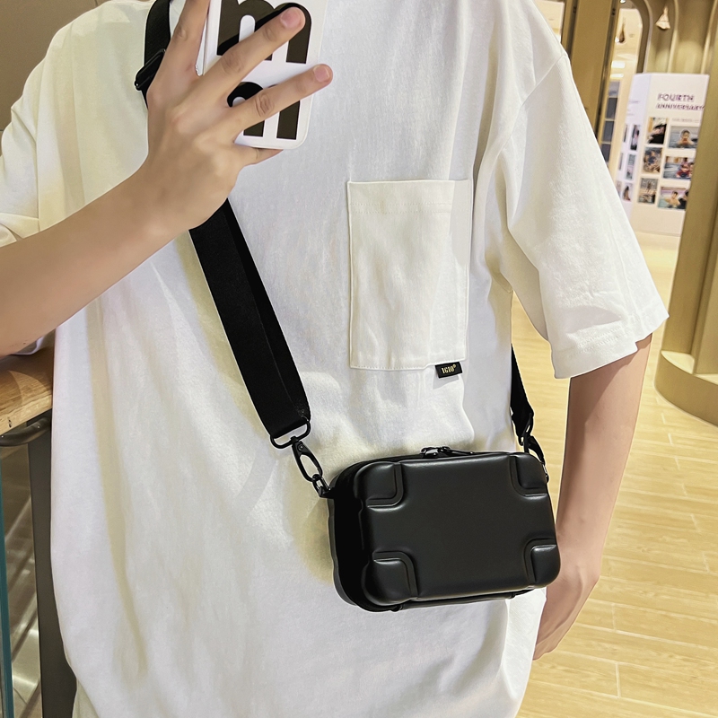 Minimalist Men's Soft Leather  - Luxury Bags Sling incelemesi ve fiyatı