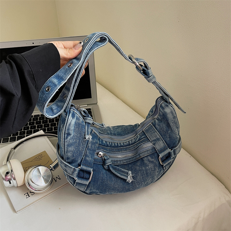 Trendy Women's Denim Shoulder  - Luxury Bags Denim incelemesi ve fiyatı