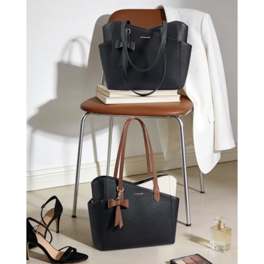 LOVEVOOK Tote Purse for Women  - Satchel Structured Men incelemesi ve fiyatı