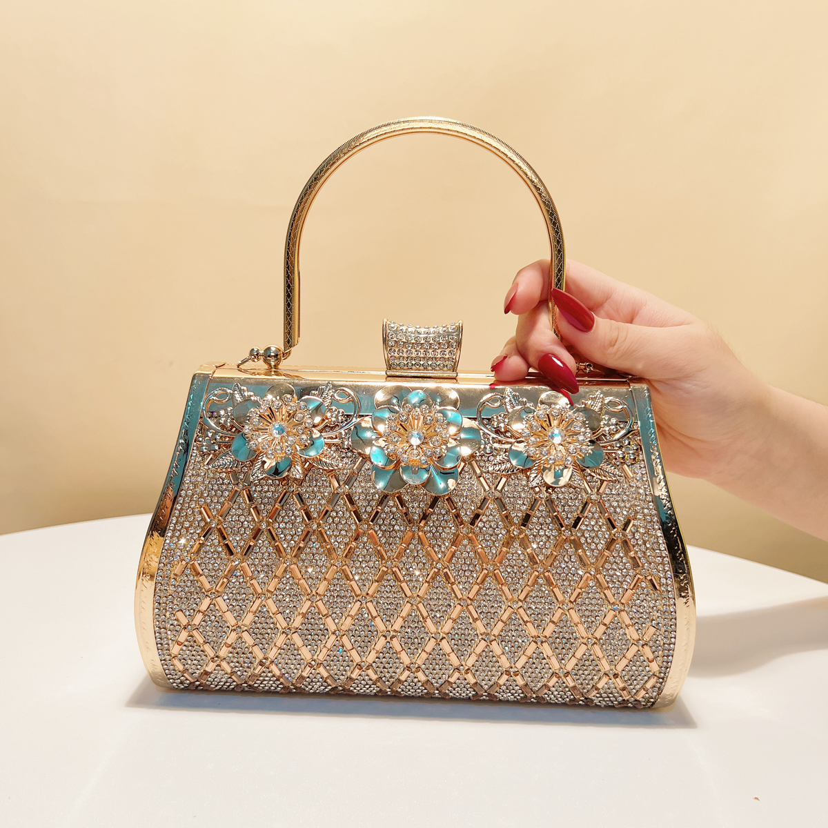 Bucket Design Women Clutch Bag - Luxury Bags Denim incelemesi ve fiyatı