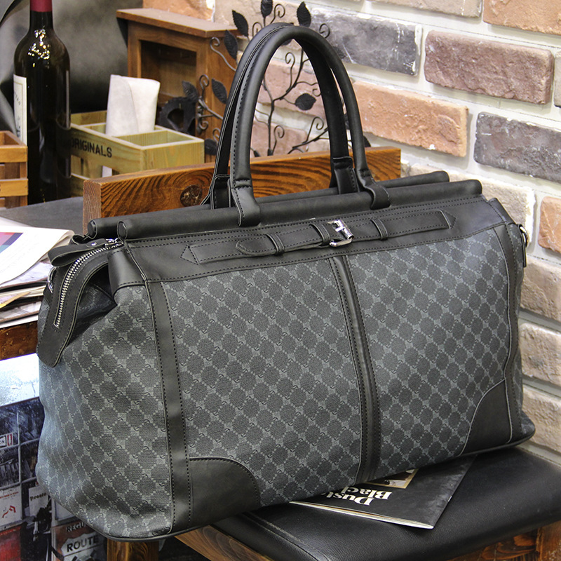 Fashion Plaid Travel Bag Men H - Luxury Bags Storage incelemesi ve fiyatı