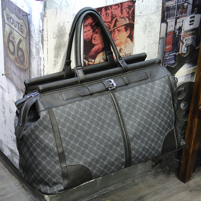 Fashion Plaid Travel Bag Men H - Luxury Bags Storage incelemesi ve fiyatı