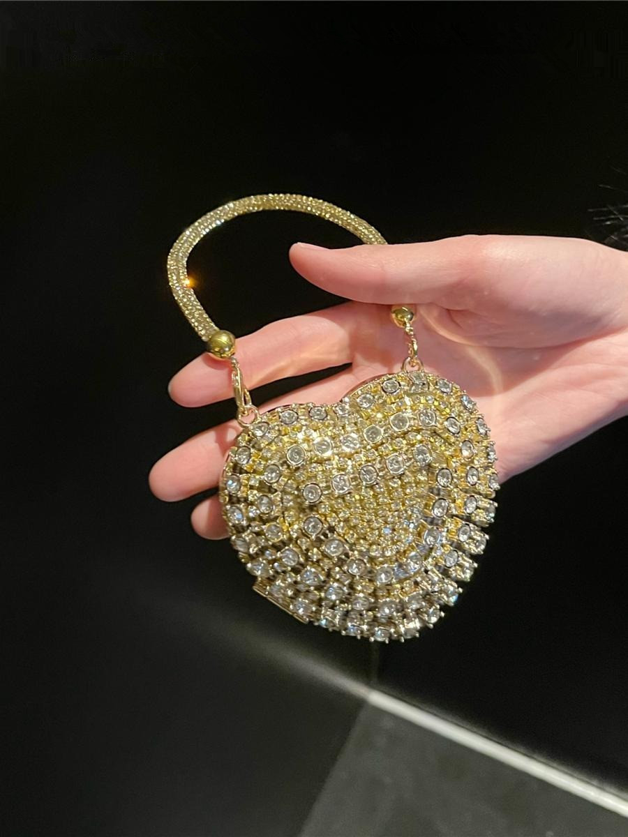 Luxury Small Bling Heart Shape - Luxury Bags Women incelemesi ve fiyatı