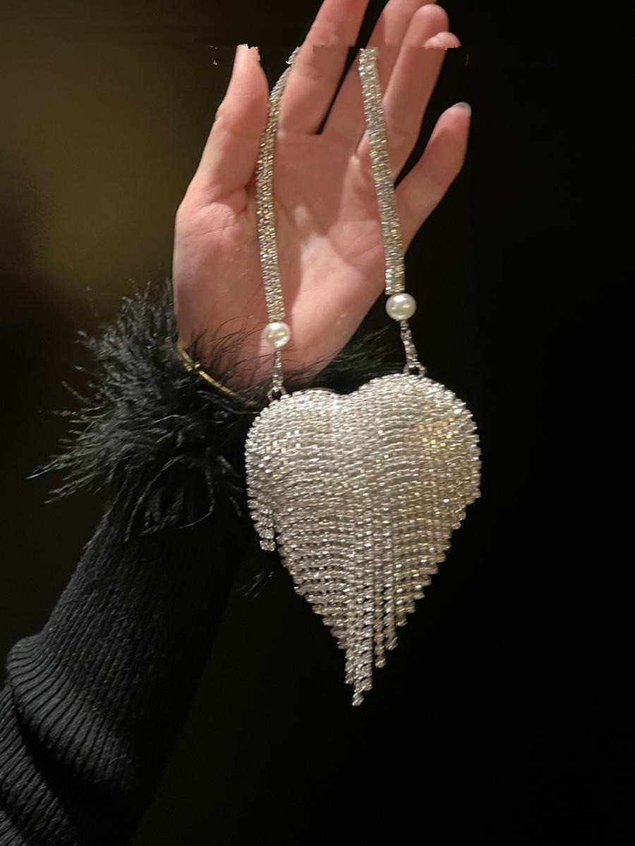 Luxury Small Bling Heart Shape - Luxury Bags Women incelemesi ve fiyatı