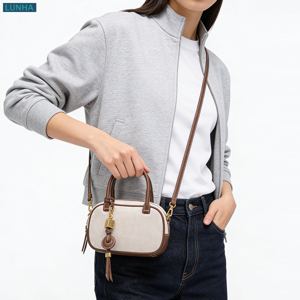 Women Luxury Mini Oval Bowling - Luxury Bags Vegan incelemesi ve fiyatı