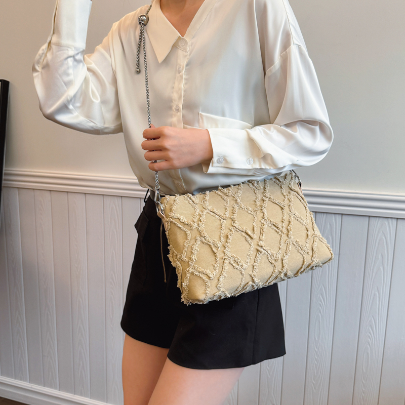 Casual women's denim shoulder  - Luxury Bags Denim incelemesi ve fiyatı