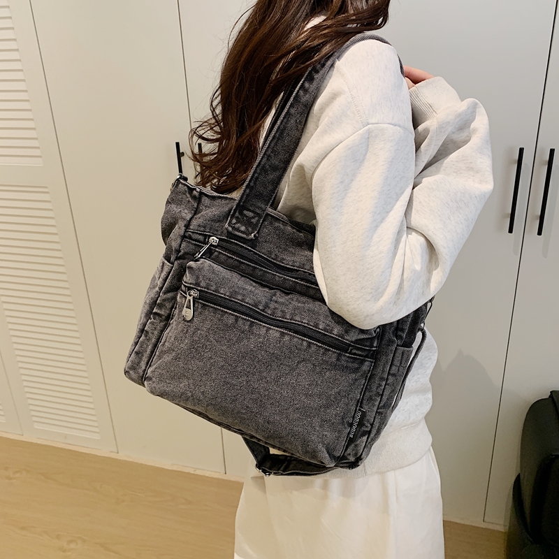 Light Luxury Large Capacity De - Luxury Bags Denim incelemesi ve fiyatı