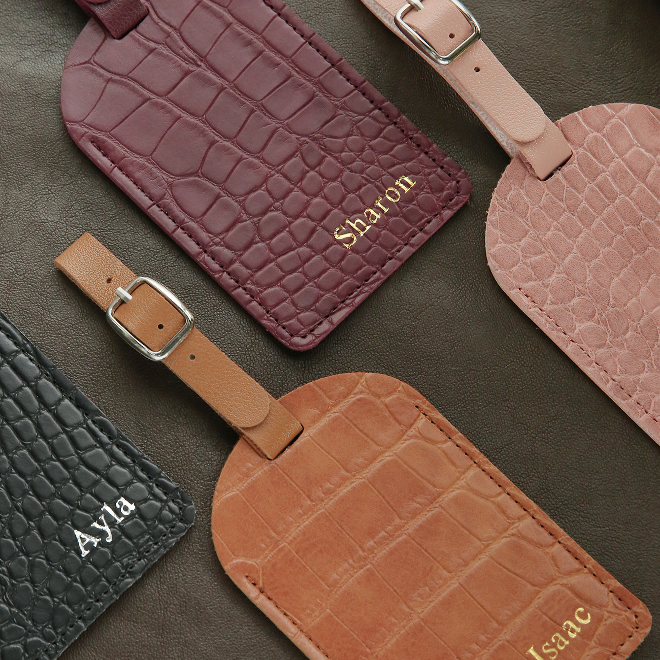 Personalized Leather Luggage T - Luxury Bags Vegan incelemesi ve fiyatı