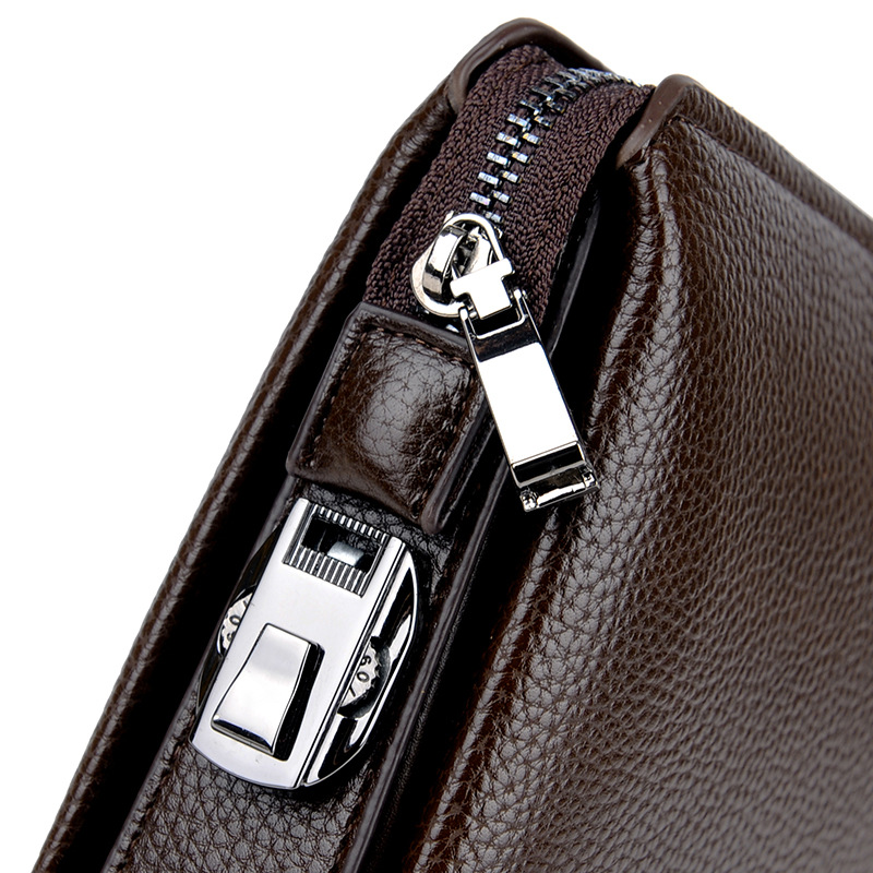 Leather Long Purse Password Mo - Wristlet Wallet Zipper incelemesi ve fiyatı