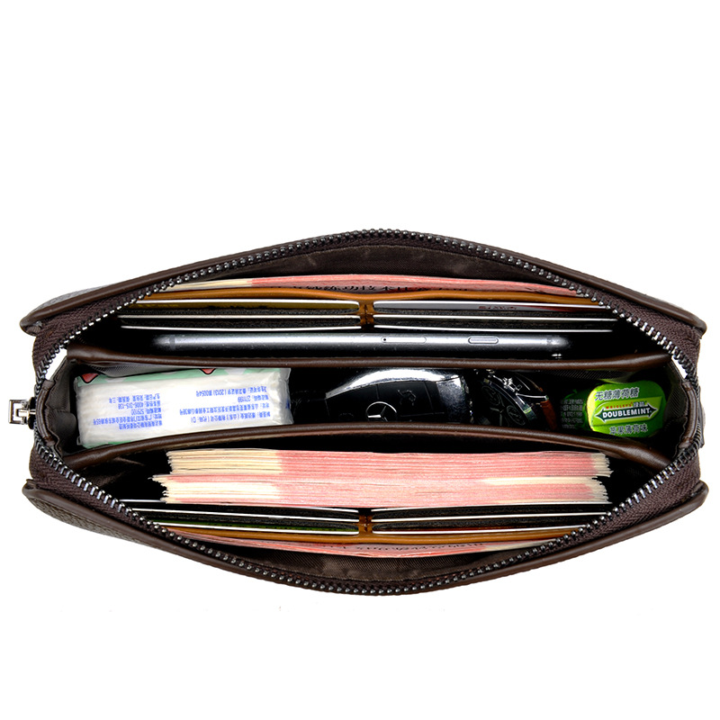 Leather Long Purse Password Mo - Wristlet Wallet Zipper incelemesi ve fiyatı