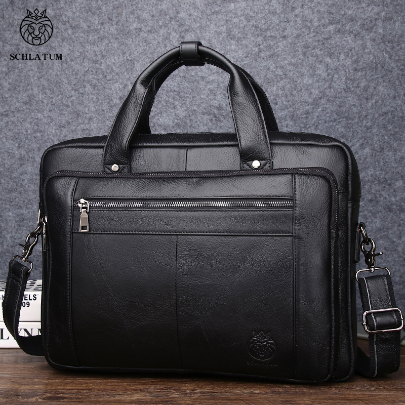 SCHLATUM Genuine Leather Bussi - Luxury Bags For Laptop incelemesi ve fiyatı