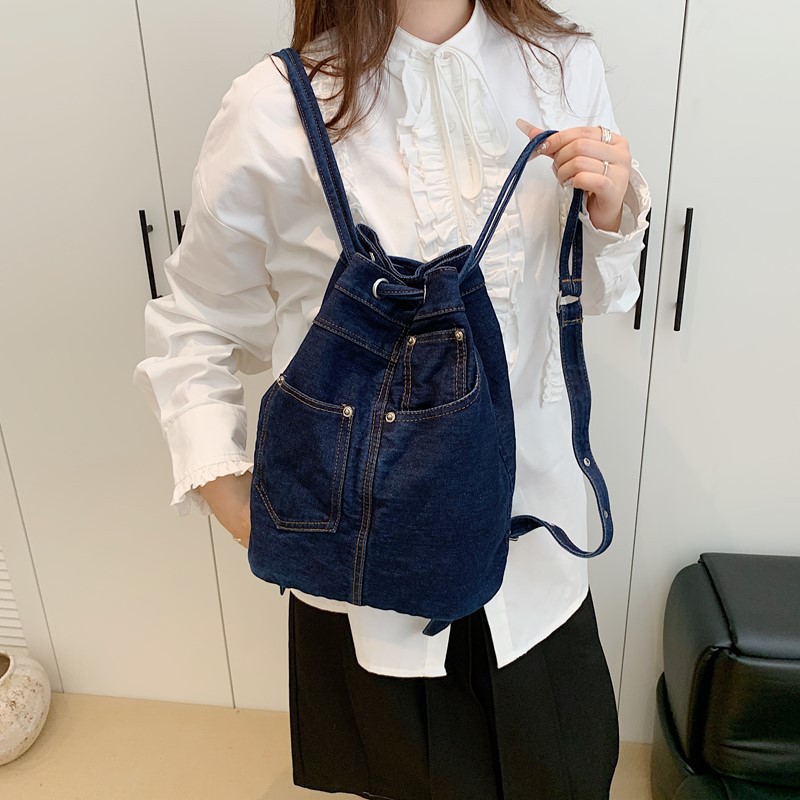 Denim Female Backpacks Casual  - Luxury Bags Denim incelemesi ve fiyatı