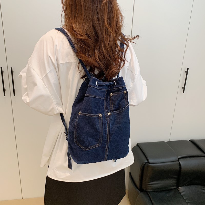 Denim Female Backpacks Casual  - Luxury Bags Denim incelemesi ve fiyatı