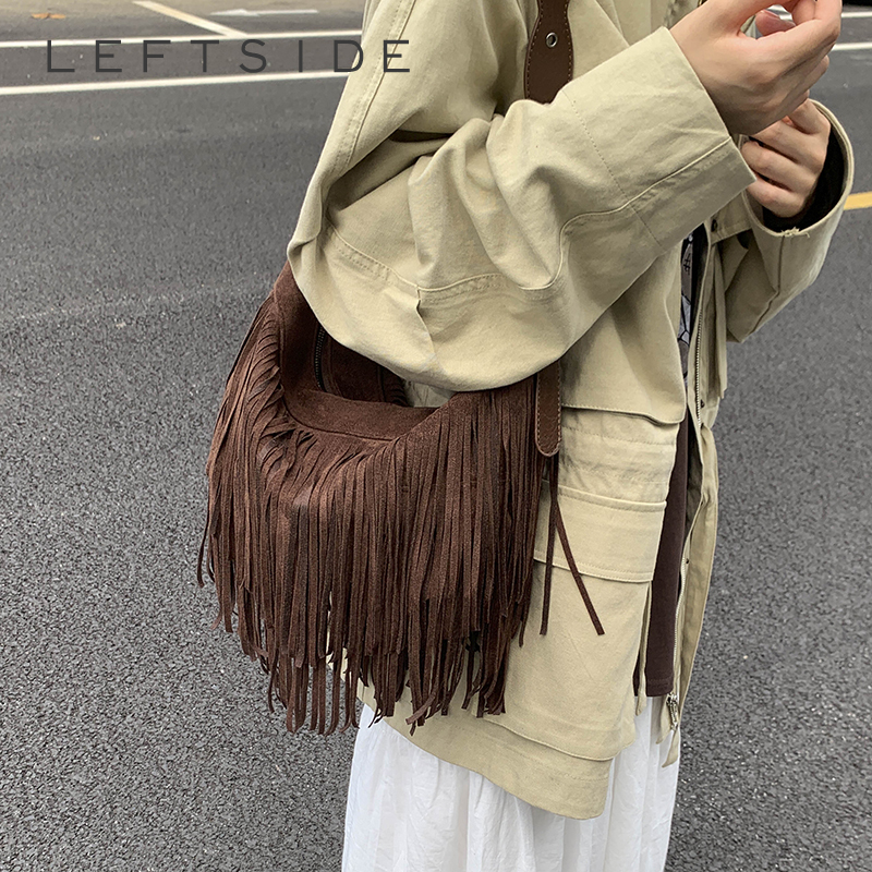LEFTSIDE Design Punk Style PU  - Luxury Bags On Sale incelemesi ve fiyatı