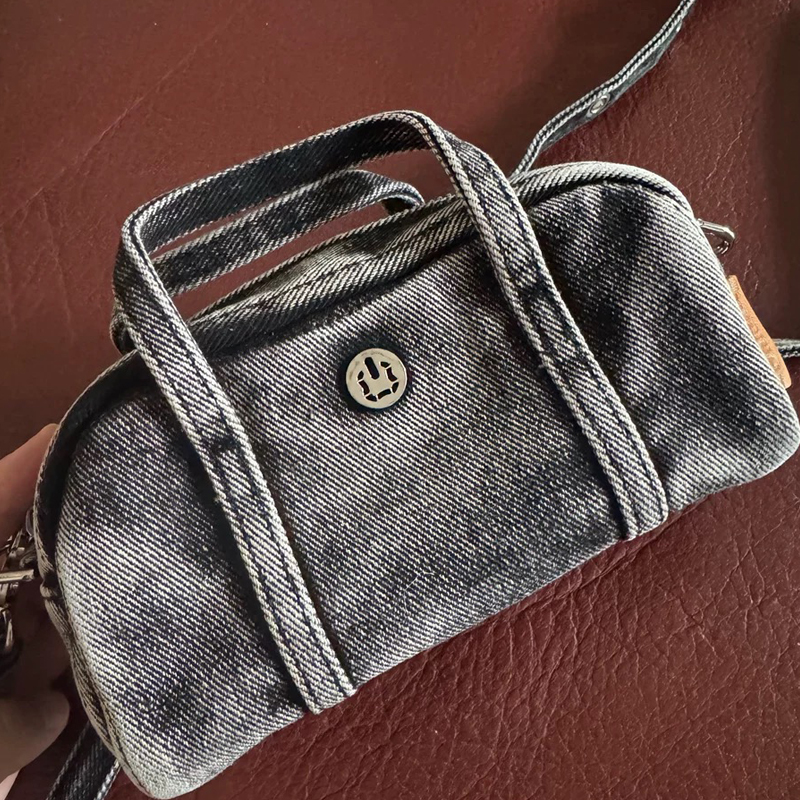 Korean Casual Mini Denim Box B - Luxury Bags Women incelemesi ve fiyatı