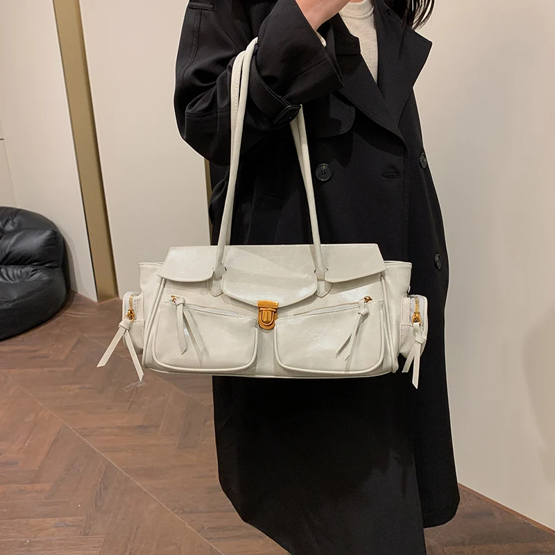 Branded Underarm Shoulder Moto - Luxury Y2K Bags incelemesi ve fiyatı