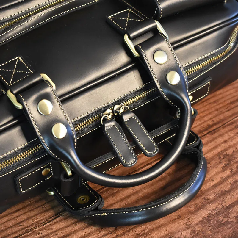 Vintage Men's Black Shoulder B - Luxury Bags For Laptop incelemesi ve fiyatı