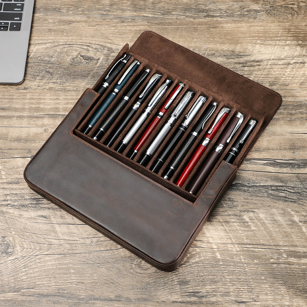 Luxury Genuine Leather 12 Slot - Luxury Bags For School incelemesi ve fiyatı