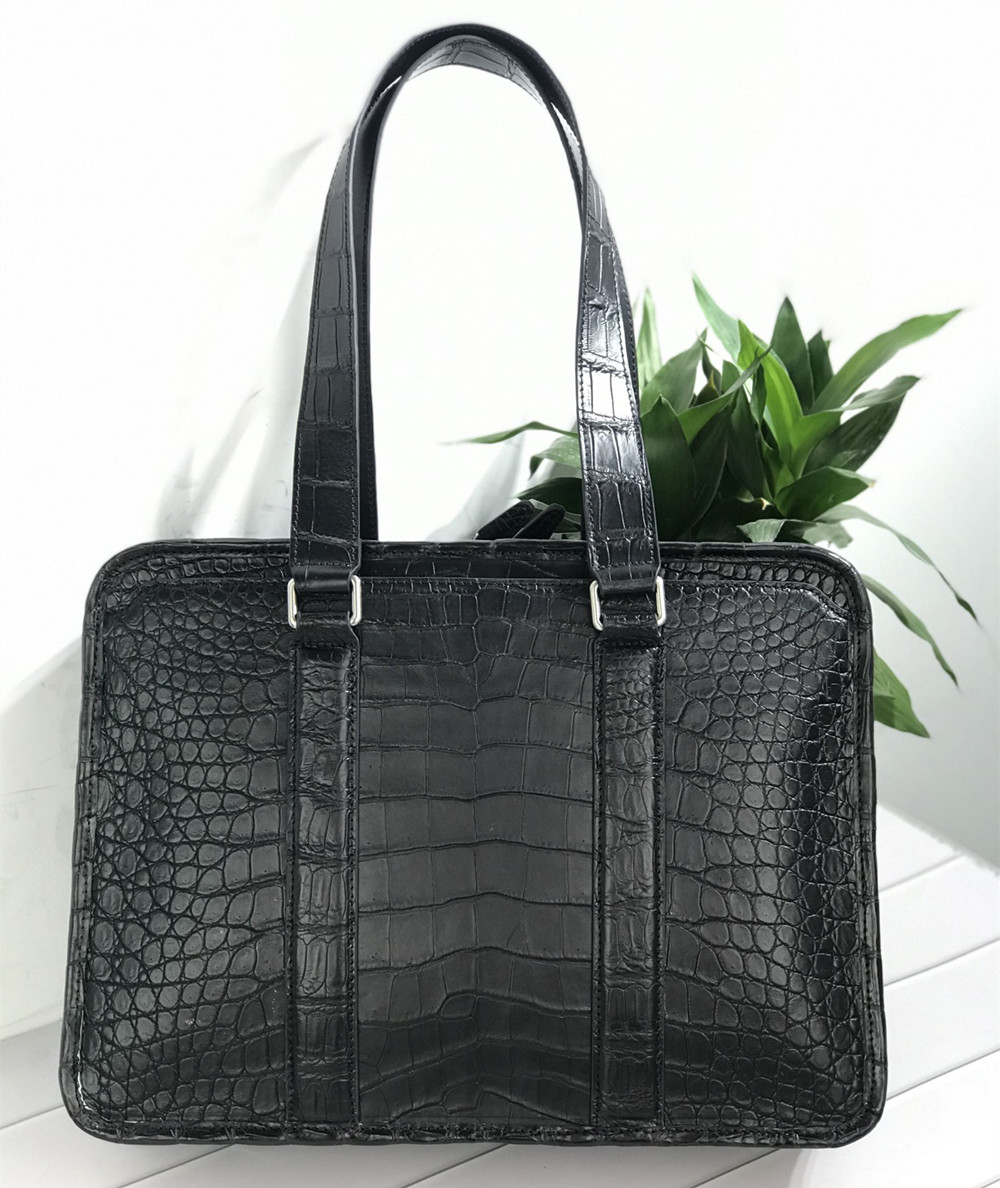 New crocodile leather laptop b - Luxury Bags For Laptop incelemesi ve fiyatı