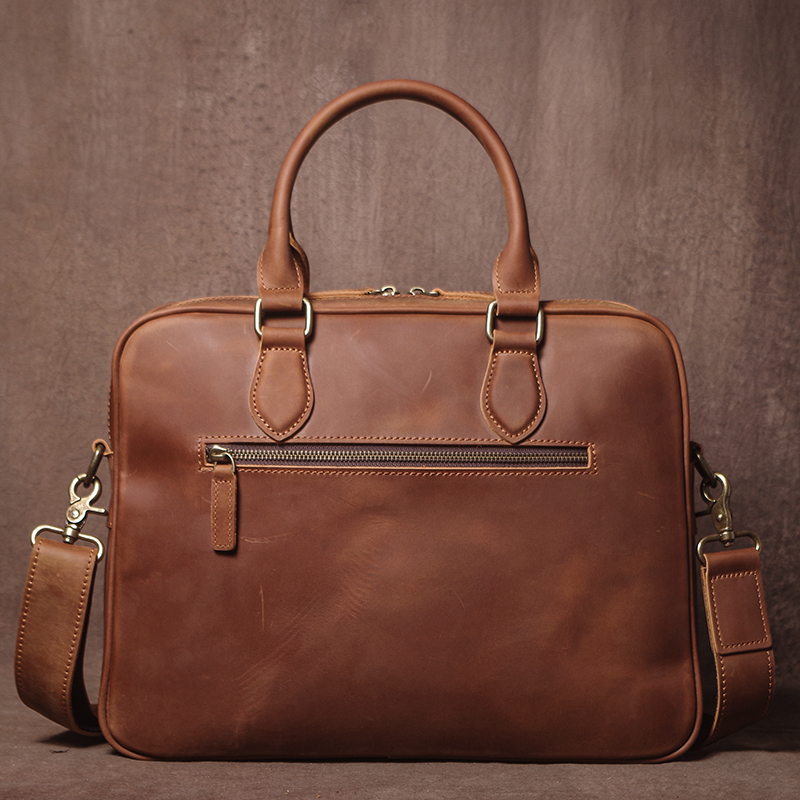 GURO Men Crazy Horse Cowhide B - Luxury Bags For Laptop incelemesi ve fiyatı