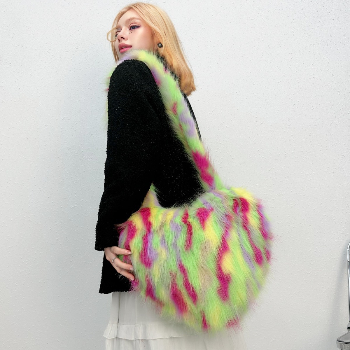 Cross-Border Fox Fur Shoulder  - Luxury Bags Vegan incelemesi ve fiyatı