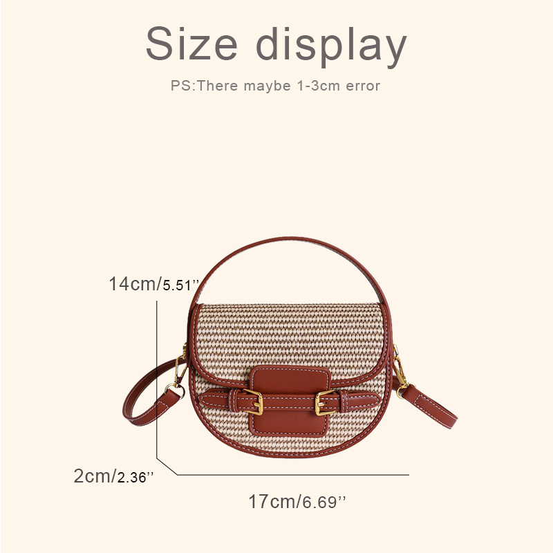 England Style Mini Straw Saddl - Luxury Bags Women incelemesi ve fiyatı