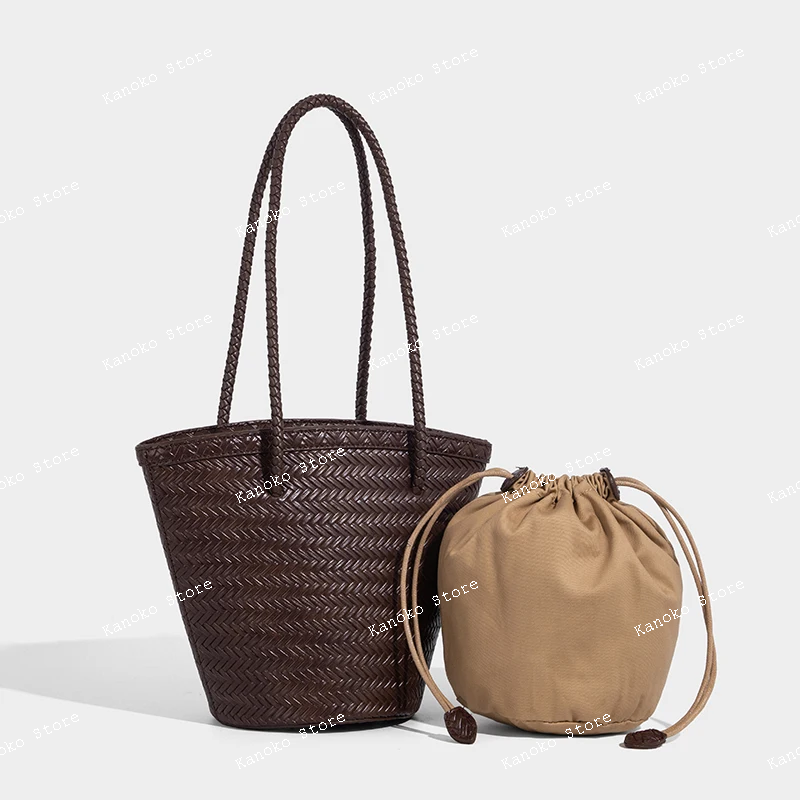 weave drawstring bucket undera - Luxury Bags Women incelemesi ve fiyatı