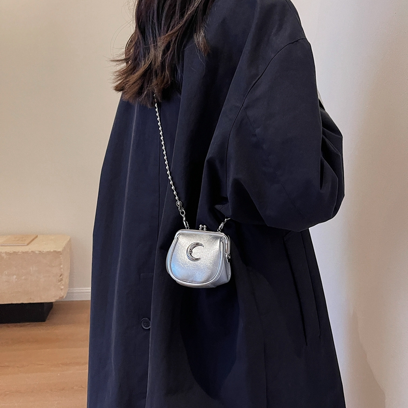 Silver Mini Cute Crossbody Bag - Luxury Y2K Bags incelemesi ve fiyatı
