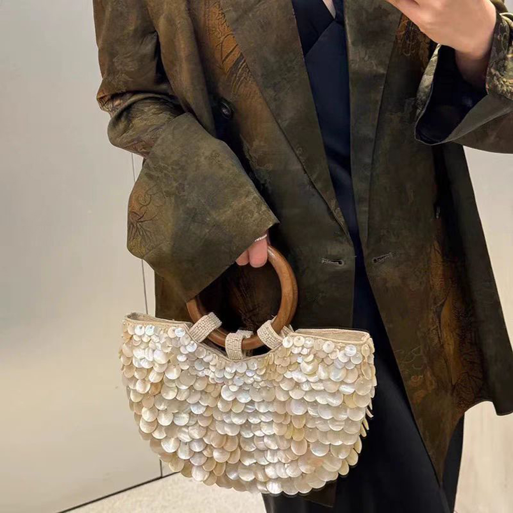 Exquisite Beaded Bag Handmade  - Wristlet Wallet Zipper incelemesi ve fiyatı