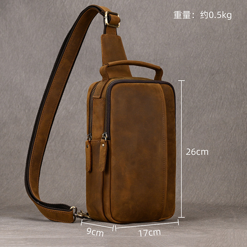 Luxury Male Chest Bags Genuine - Luxury Bags Sling incelemesi ve fiyatı