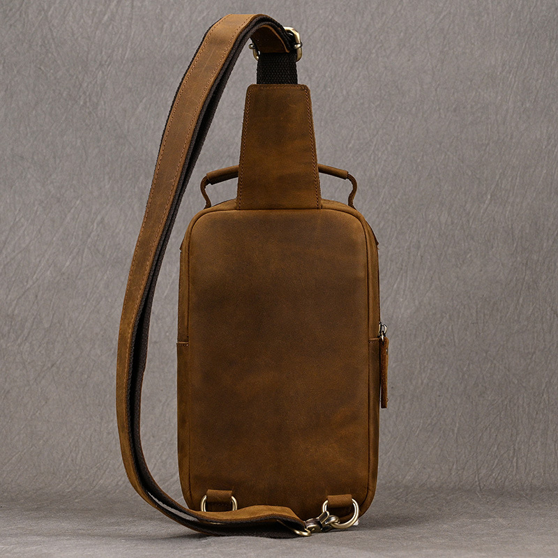 Luxury Male Chest Bags Genuine - Luxury Bags Sling incelemesi ve fiyatı