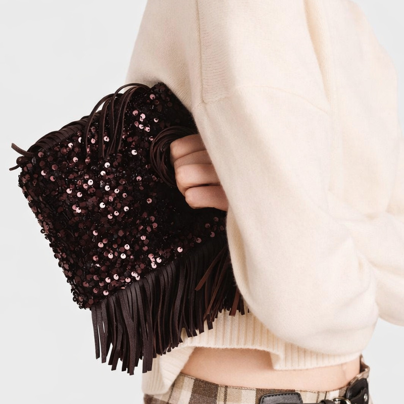 Mini Sequin Clutch Evening Bag - Luxury Bags On Sale incelemesi ve fiyatı